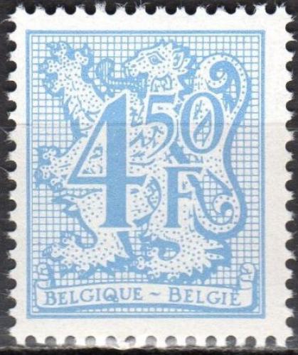 Poštovní známka Belgie 1977 Heraldický lev Mi# 1891