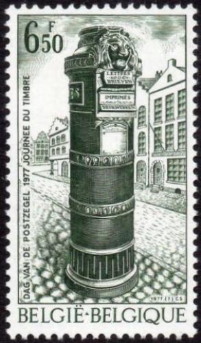 Poštovní známka Belgie 1977 Stará poštovní schránka Mi# 1904