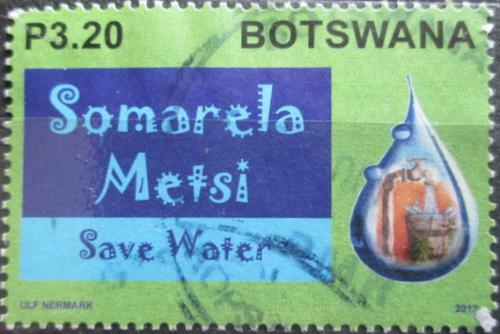 Potovn znmka Botswana 2013 eti vodou IA Mi# 968