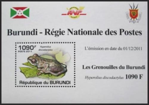 Potovn znmka Burundi 2011 ba DELUXE Mi# 2063 Block - zvtit obrzek