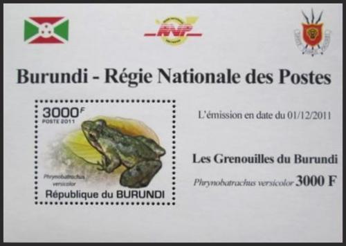 Potovn znmka Burundi 2011 ba DELUXE Mi# 2065 Block - zvtit obrzek