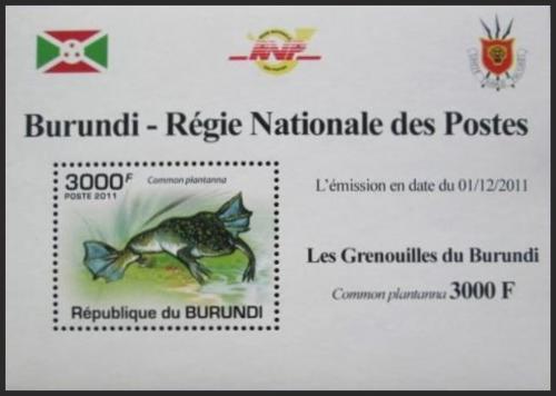 Potovn znmka Burundi 2011 ba DELUXE Mi# 2068 Block - zvtit obrzek