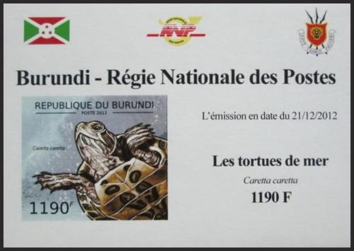 Potovn znmka Burundi 2012 Kareta obecn DELUXE Mi# 2789 B Block  - zvtit obrzek