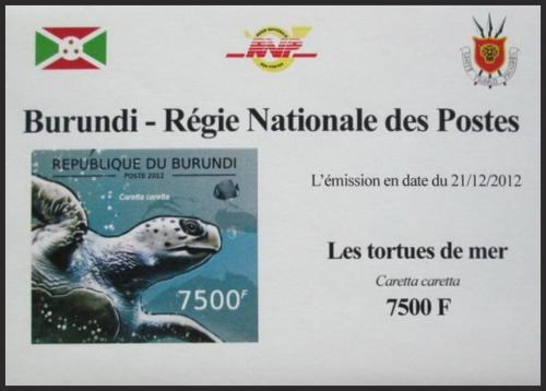 Potovn znmka Burundi 2012 Kareta obecn DELUXE Mi# 2792 B Block - zvtit obrzek
