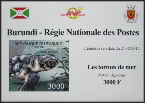 Potovn znmka Burundi 2012 Kareta ploch DELUXE Mi# 2790 B Block - zvtit obrzek