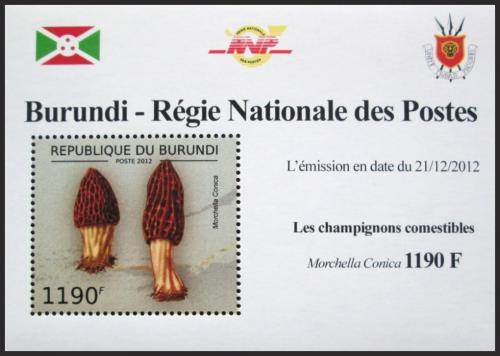 Potovn znmka Burundi 2012 Smr kuelovit DELUXE Mi# 2739 B Block - zvtit obrzek
