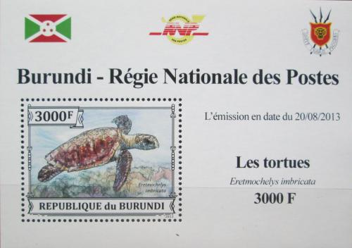 Potovn znmka Burundi 2013 Kareta prav DELUXE Mi# 3280 Block