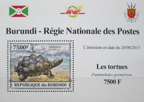 Potovn znmka Burundi 2013 elva kreslen DELUXE Mi# 3282 Block - zvtit obrzek