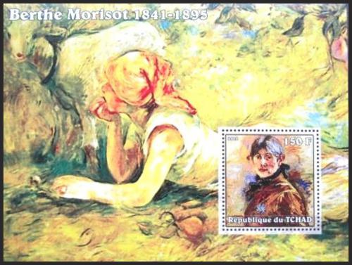 Potovn znmka ad 2002 Umn, Berthe Morisot Mi# Block 339 Kat 6