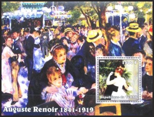 Potovn znmka ad 2002 Umn, Pierre-Auguste Renoir Mi# Block 353 Kat 8