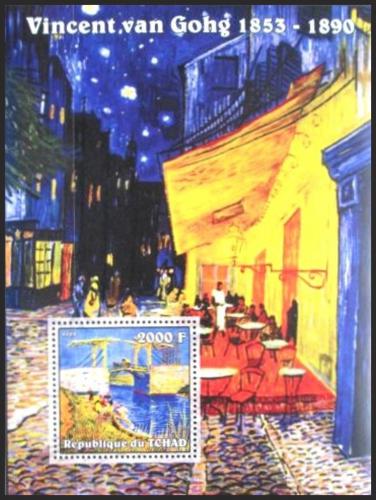 Potovn znmka ad 2002 Umn, Vincent van Gogh Mi# Block 356 Kat 9