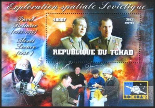 Potovn znmka ad 2013 Sovtt kosmonauti, przkum vesmru Mi# N/N