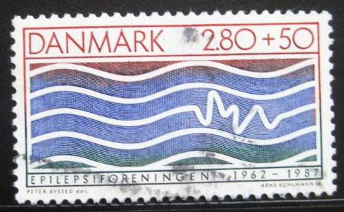 Poštovní známka Dánsko 1987 Asociace epileptikù Mi# 902