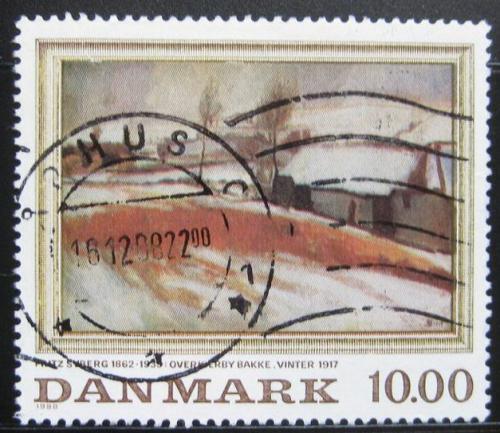 Poštovní známka Dánsko 1988 Umìní, F. Syberg Mi# 933