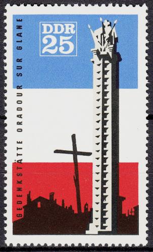Potovn znmka DDR 1966 Pamtnk obtem vlky Mi# 1206