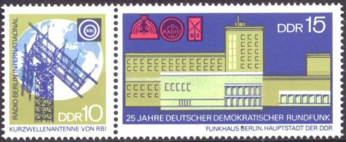 Poštovní známka DDR 1970 Nìmecké rádio Mi# 1573-74 Kat 4.50€