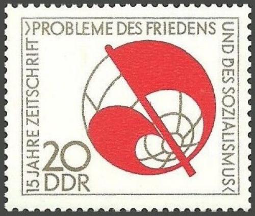 Poštovní známka DDR 1973 Problémy míru a socialismu Mi# 1877