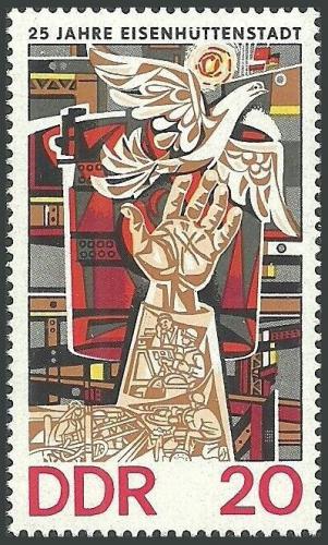Poštovní známka DDR 1975 Mozaika, Walter Womacka Mi# 2053