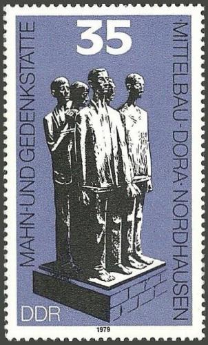Poštovní známka DDR 1979 Váleèný památník Mi# 2451