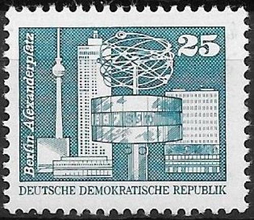 Potovn znmka DDR 1980 Vstavba v DDR Mi# 2521