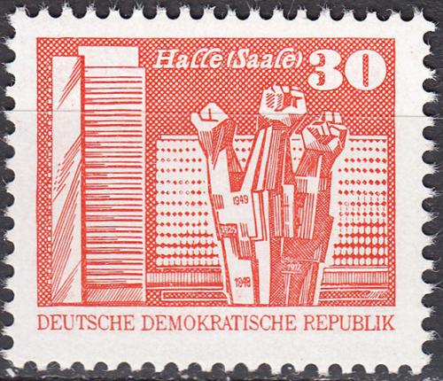 Poštovní známka DDR 1981 Výstavba v DDR Mi# 2588