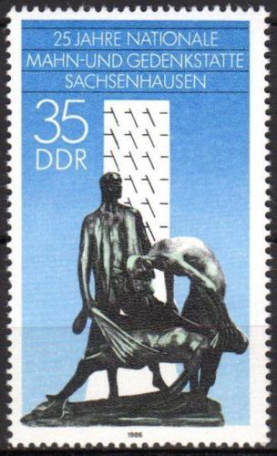 Poštovní známka DDR 1986 Váleèný památník Mi# 3051