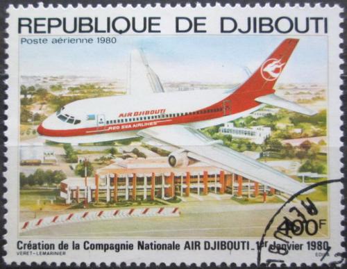 Potovn znmka Dibutsko 1980 Letadlo Mi# 270 Kat 3.80