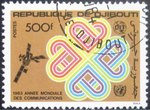 Potovn znmka Dibutsko 1983 Rok komunikace Mi# 371 - zvtit obrzek