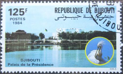 Potovn znmka Dibutsko 1984 Prezidentsk palc Mi# 408