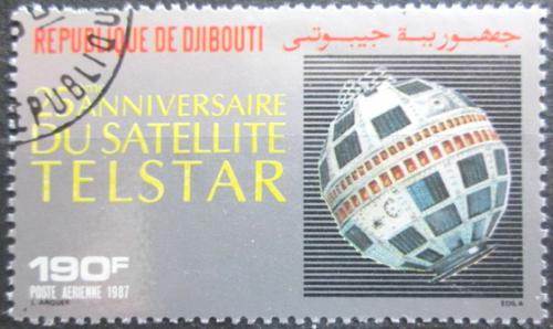Potovn znmka Dibutsko 1987 Satelit Telstar Mi# 498