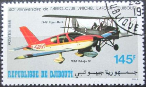 Potovn znmka Dibutsko 1988 Letadla IB Mi# 514