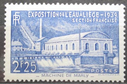 Potovn znmka Francie 1939 Historick vodn stanice Mi# 449 Kat 30
