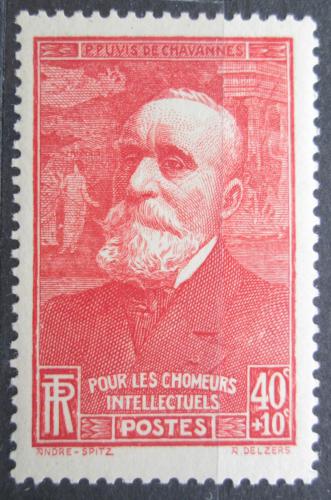 Poštovní známka Francie 1939 Pierre Puvis de Chavannes, malíø Mi# 450 Kat 5€
