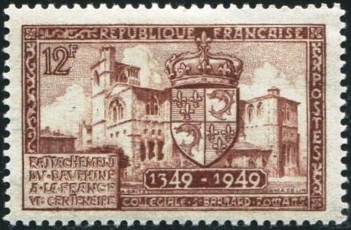 Potovn znmka Francie 1949 Kostel svatho Barnarda Mi# 844 - zvtit obrzek