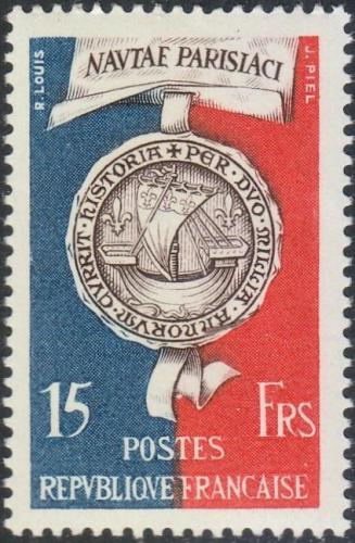 Potovn znmka Francie 1951 Prvn pee Pae Mi# 924 - zvtit obrzek
