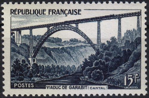 Potovn znmka Francie 1952 Most Garabit Mi# 946