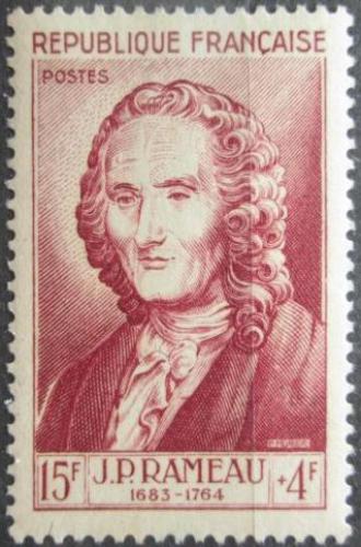 Poštovní známka Francie 1953 Jean-Philippe Rameau, skladatel Mi# 967 Kat 7€