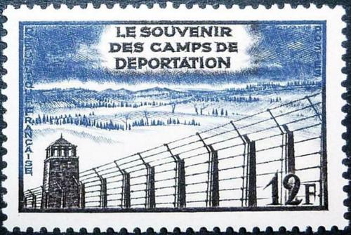 Potovn znmka Francie 1955 Osvobozen koncentranch tbor Mi# 1048 - zvtit obrzek