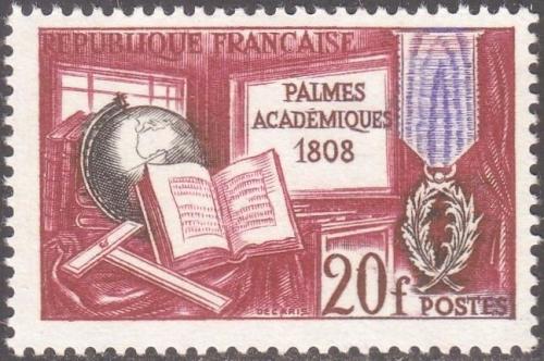 Potovn znmka Francie 1959 Akademick d Mi# 1229  - zvtit obrzek