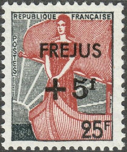 Potovn znmka Francie 1959 Marianne petisk Mi# 1273