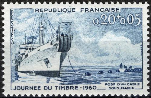 Potovn znmka Francie 1960 Lo Mi# 1293