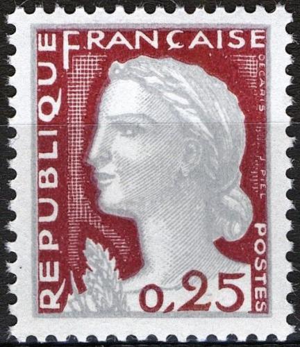 Potovn znmka Francie 1960 Marianne Mi# 1316