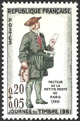 Potovn znmka Francie 1961 Den znmek Mi# 1339 - zvtit obrzek