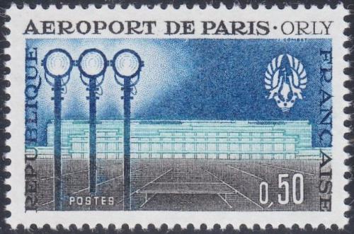 Potovn znmka Francie 1961 Letitn hala v Orly Mi# 1337