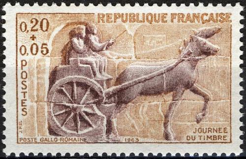 Potovn znmka Francie 1963 Den znmek Mi# 1428