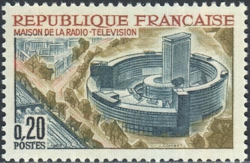 Potovn znmka Francie 1963 Pa Mi# 1457