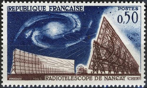 Potovn znmka Francie 1963 Rdioteleskop Mi# 1443