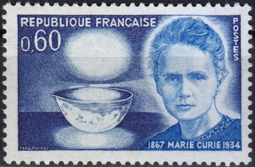 Potovn znmka Francie 1967 Marie Curie-Skodowsk Mi# 1600