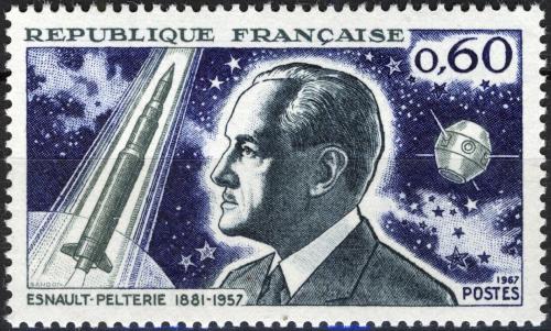 Poštovní známka Francie 1967 Robert Esnault-Pelterie Mi# 1583