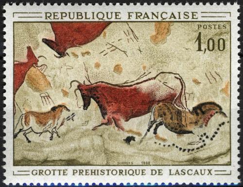 Potovn znmka Francie 1968 Skaln malba Mi# 1619